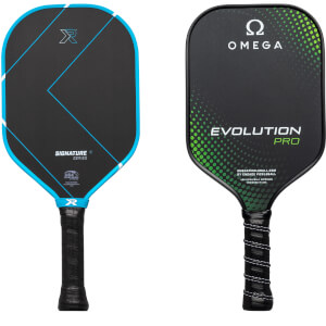 A selection of popular paddles available in our Pick Your Pack 2-Pack Dink