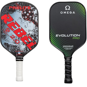 A selection of popular paddles available in our Pick Your Pack 2-Pack Dink