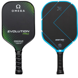 A selection of popular paddles available in our Pick Your Pack 2-Pack Dink