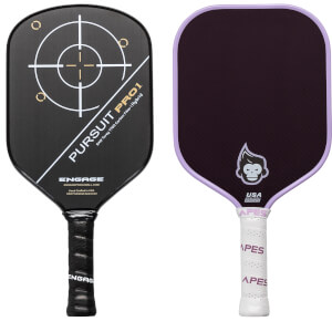 A selection of popular paddles available in our Pick Your Pack 2-Pack Erne.