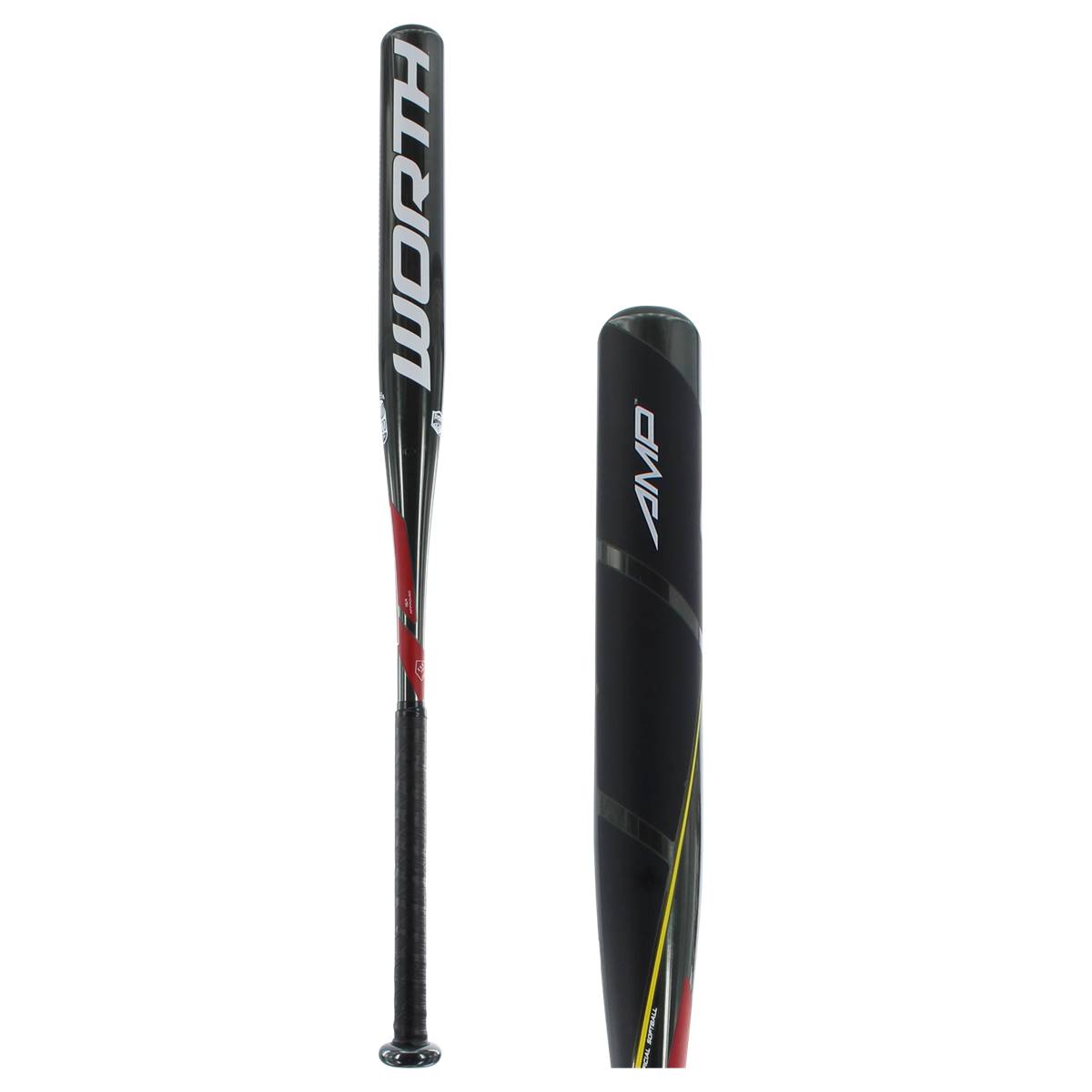 Worth Amp Reload Alloy Slowpitch Softball Bat Sports & Fitness Sports