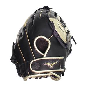 Mizuno MVP Prime SE 14'' Slow Pitch Softball Glove: GMVP1400PSES8  Black/Gold: Image #380318