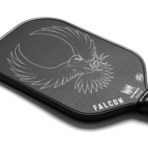 Wild Monkeys Falcon-E Raw Lightweight Carbon Fiber Pickleball Paddle: Image #432089