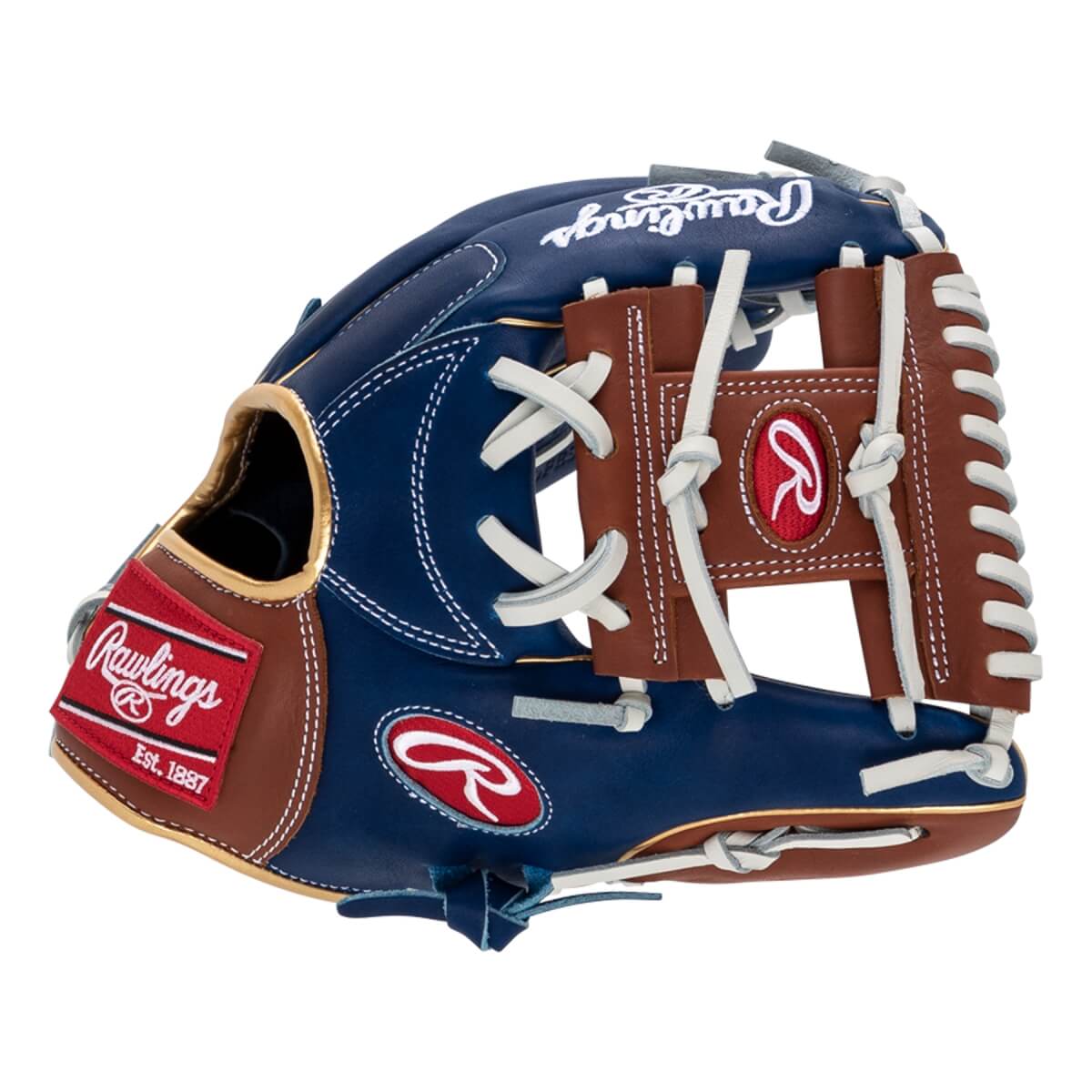 Rawlings HOH Mark of a Pro 11.25" Baseball Glove: SPNP2-2RBR: Image #444896