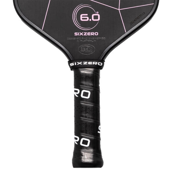 Six Zero Double Black Diamond Control 16mm Carbon Fiber Pickleball Paddle: Image #457818
