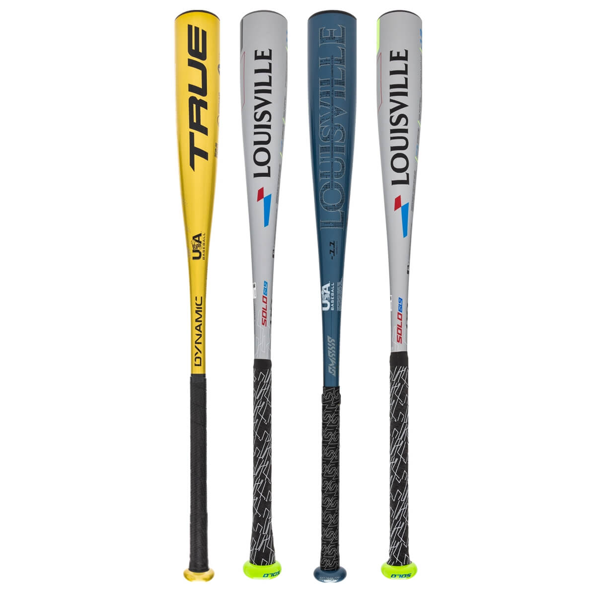 A selection of popular bats available in our USA Blowout 2-Pack.
