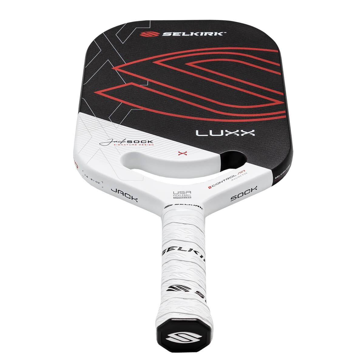Selkirk Jack Sock Luxx Control Air Invikta Carbon Fiber Pickleball Paddle: Image #443551