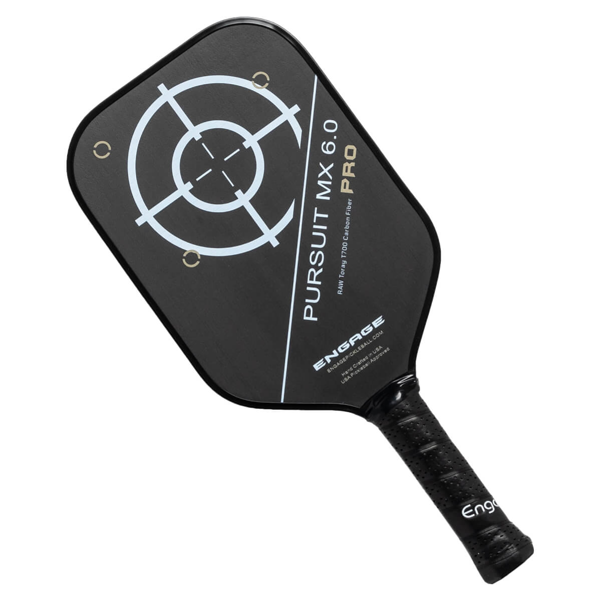 Engage Pursuit Pro MX 6.0 BLEMISHED Carbon Fiber Pickleball Paddle: Image #443184
