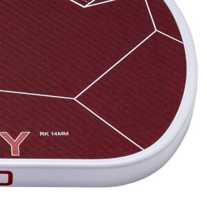 Six Zero Ruby 14mm Aramid Fiber Pickleball Paddle: Image #444221