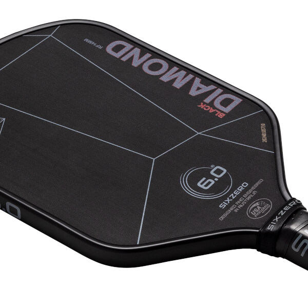 Six Zero Black Diamond Power 14mm Composite Pickleball