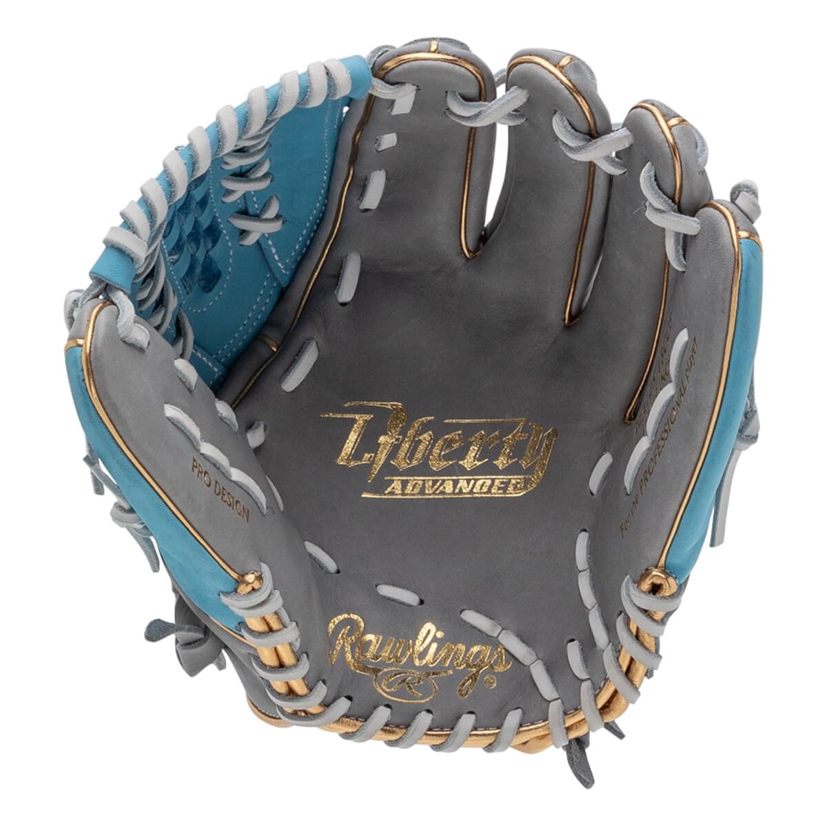 Rawlings Liberty Advanced Color Series 4.0 12.5" Fastpitch Softball Glove: RLA125-18GCB: Image #451248