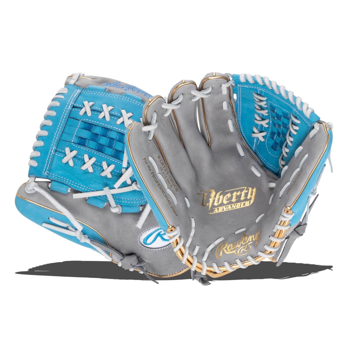 Rawlings Liberty Advanced Color Series 4.0 12.5" Fastpitch Softball Glove: RLA125-18GCB: Image #451261