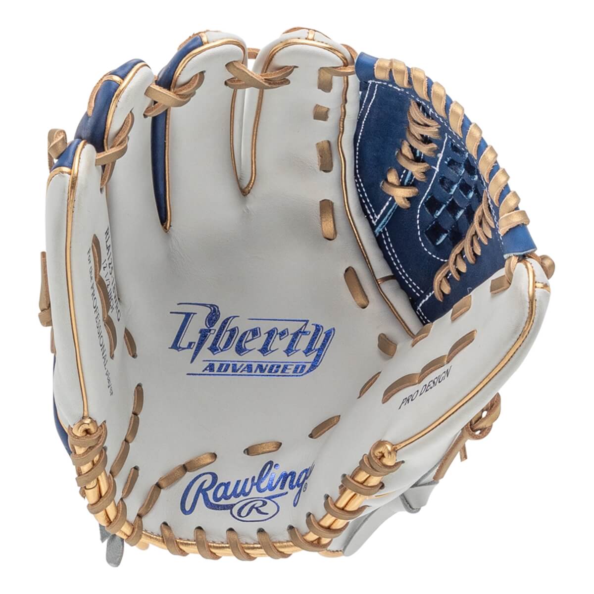 Rawlings Liberty Advanced Color Series 4.0 12.5" Fastpitch Softball Glove: RLA125-18WRG: Image #451088