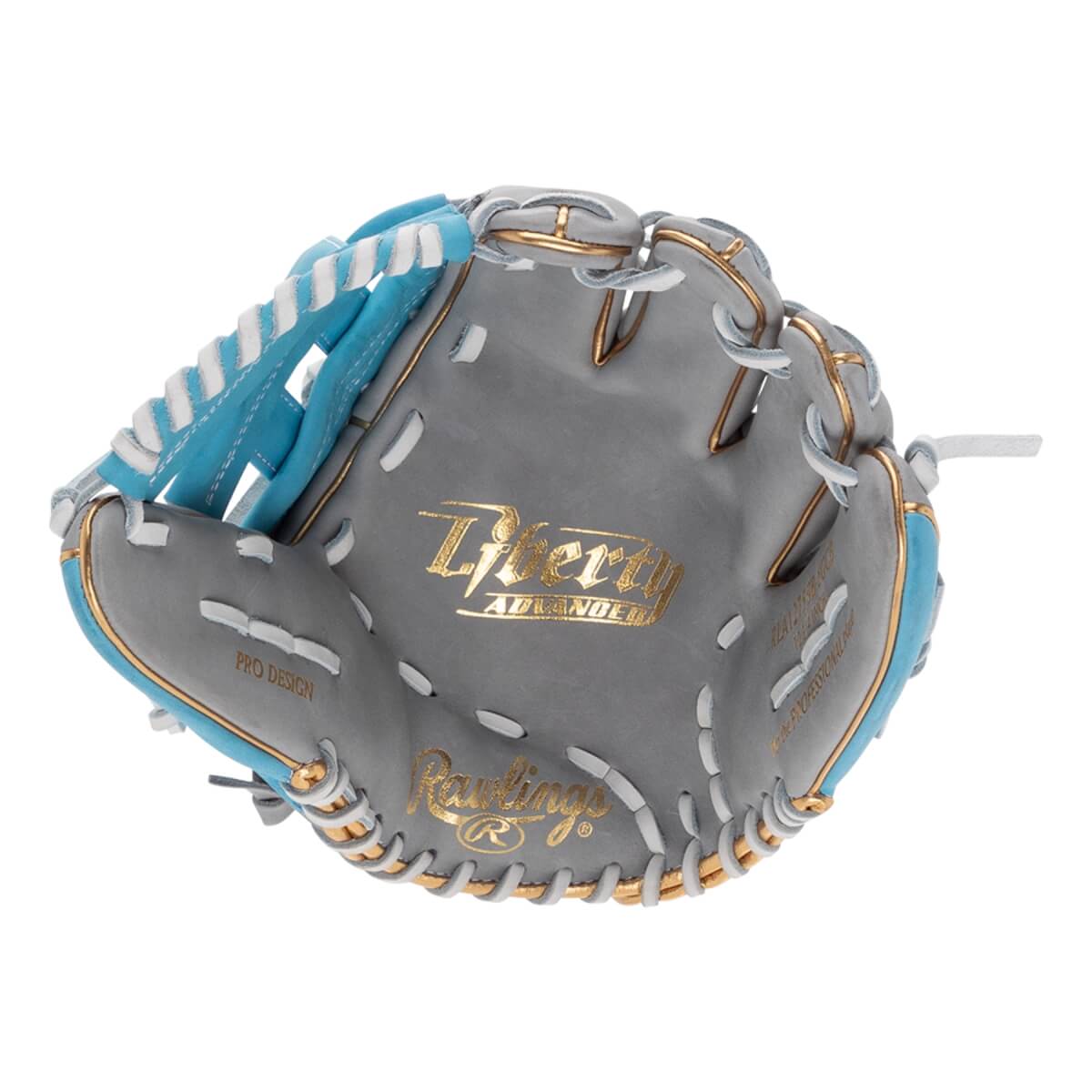 Rawlings Liberty Advanced Color Series 4.0 12.75" Fastpitch Softball Glove: RLA1275-6GCB: Image #451260