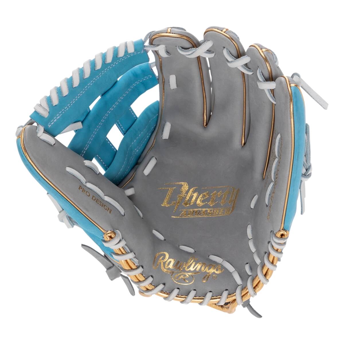 Rawlings Liberty Advanced Color Series 4.0 12.75" Fastpitch Softball Glove: RLA1275-6GCB: Image #451256