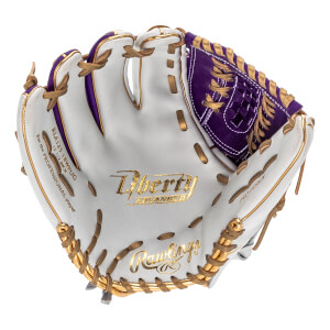 Rawlings Liberty Advanced Color Series 4.0 12.5" Fastpitch Softball Glove: RLA125-18WPUG: Image #450551