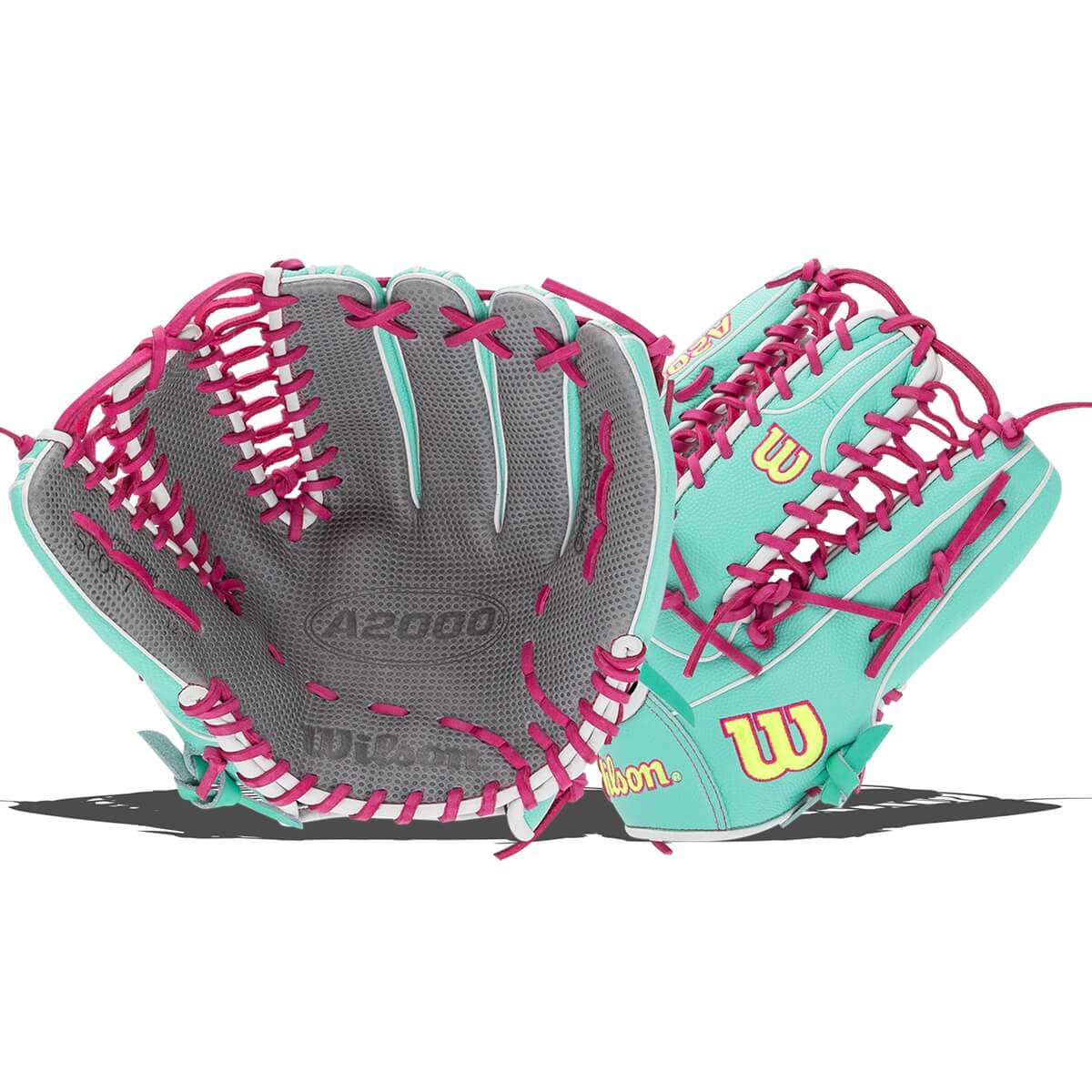 Wilson A2000 SuperSkin OT7SS Spin Control 12.75" Spring Collection Baseball Glove: WBW1025521275: Image #453795