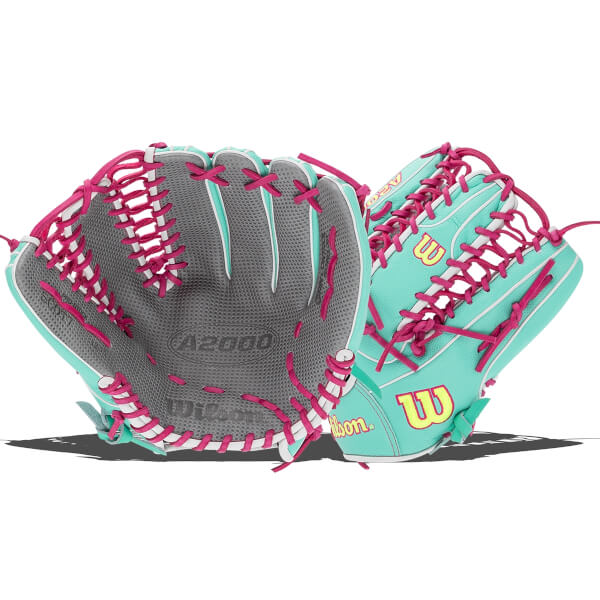 Wilson A2000 SuperSkin OT7SS Spin Control 12.75" Spring Collection Baseball Glove: WBW1025521275: Image #453795