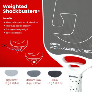 GAMMA RCF Airbender 13 Carbon Fiber Pickleball Paddle