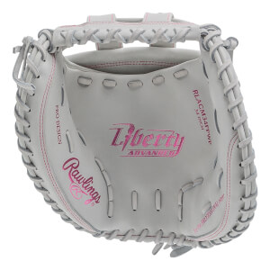 Rawlings Liberty Advanced Color Series 4.0 34" Fastpitch Softball Catcher's Mitt: RLACM34FPWP: Image #450961