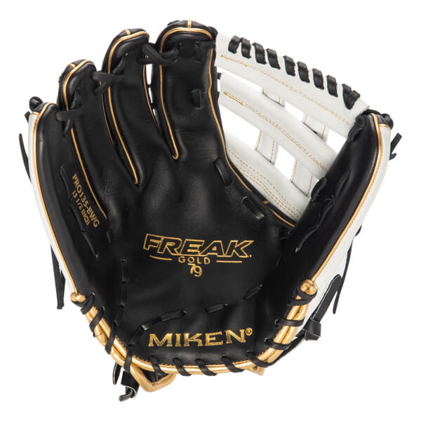 Miken Pro Series Freak Gold 13.5" Slow Pitch Softball Glove: PRO135-BWG: Image #421197