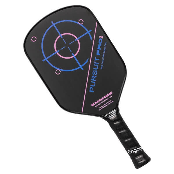 Engage Pursuit Pro1 Elongated BLEMISHED Carbon Fiber Pickleball Paddle: Image #447866