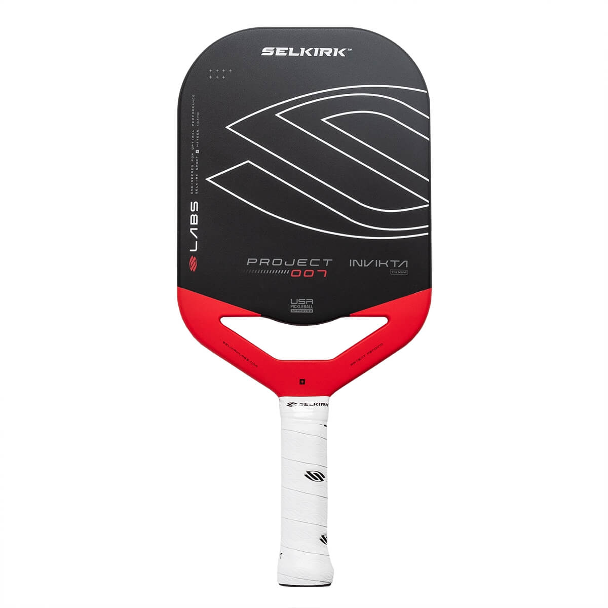 Selkirk LABS 007 Invikta 14mm InfiniGrit Carbon Fiber Pickleball Paddle: Image #450676