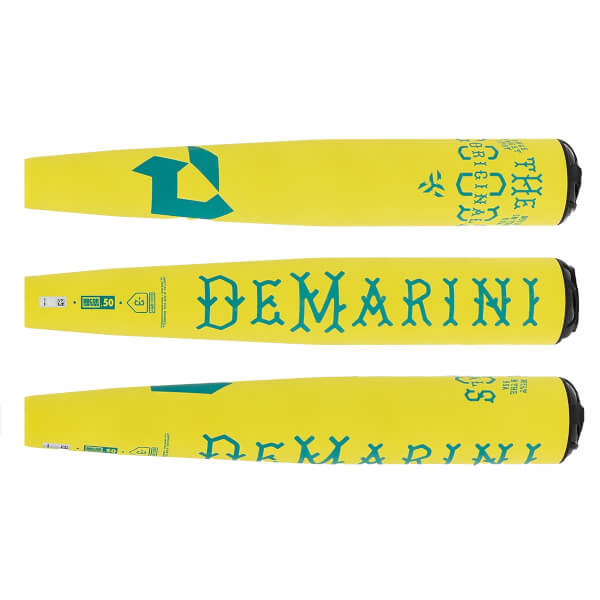 2025 DeMarini The Goods Shock Factor Yellow BBCOR Baseball Bat: WBD2563010: Image #450932