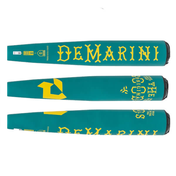 DeMarini The Goods Shock Factor Teal BBCOR Baseball Bat