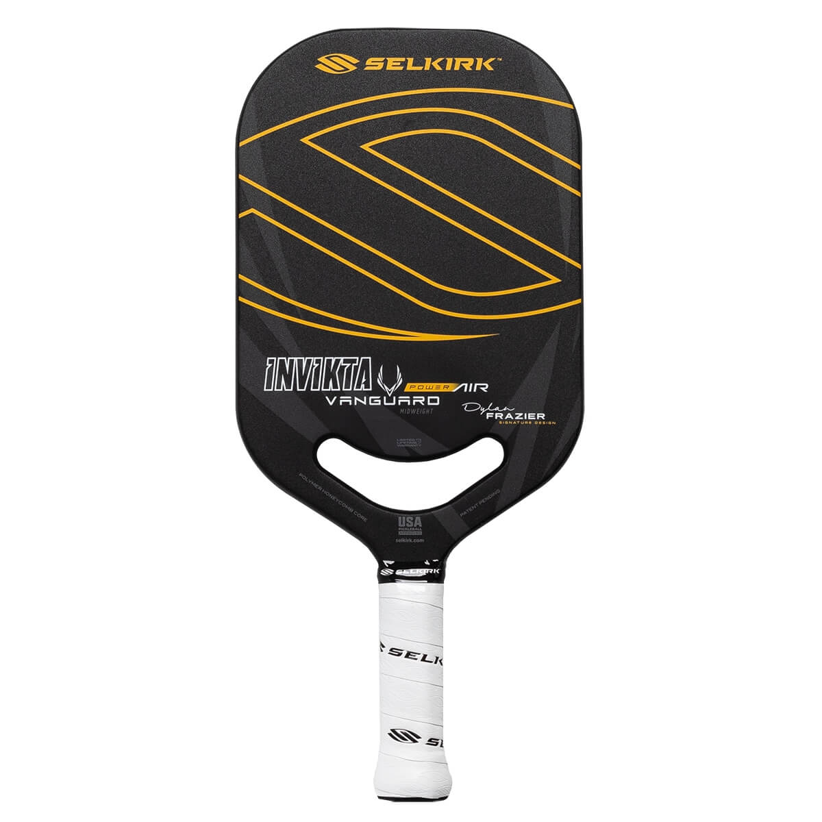 Selkirk Dylan Frazier VANGUARD Power Air Invikta Carbon Fiber Pickleball Paddle: Image #451239