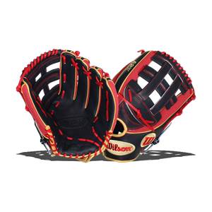 Wilson A2K SuperSkin 12.50" Baseball Glove: WTA2KRB20MB50GM: Image #378082