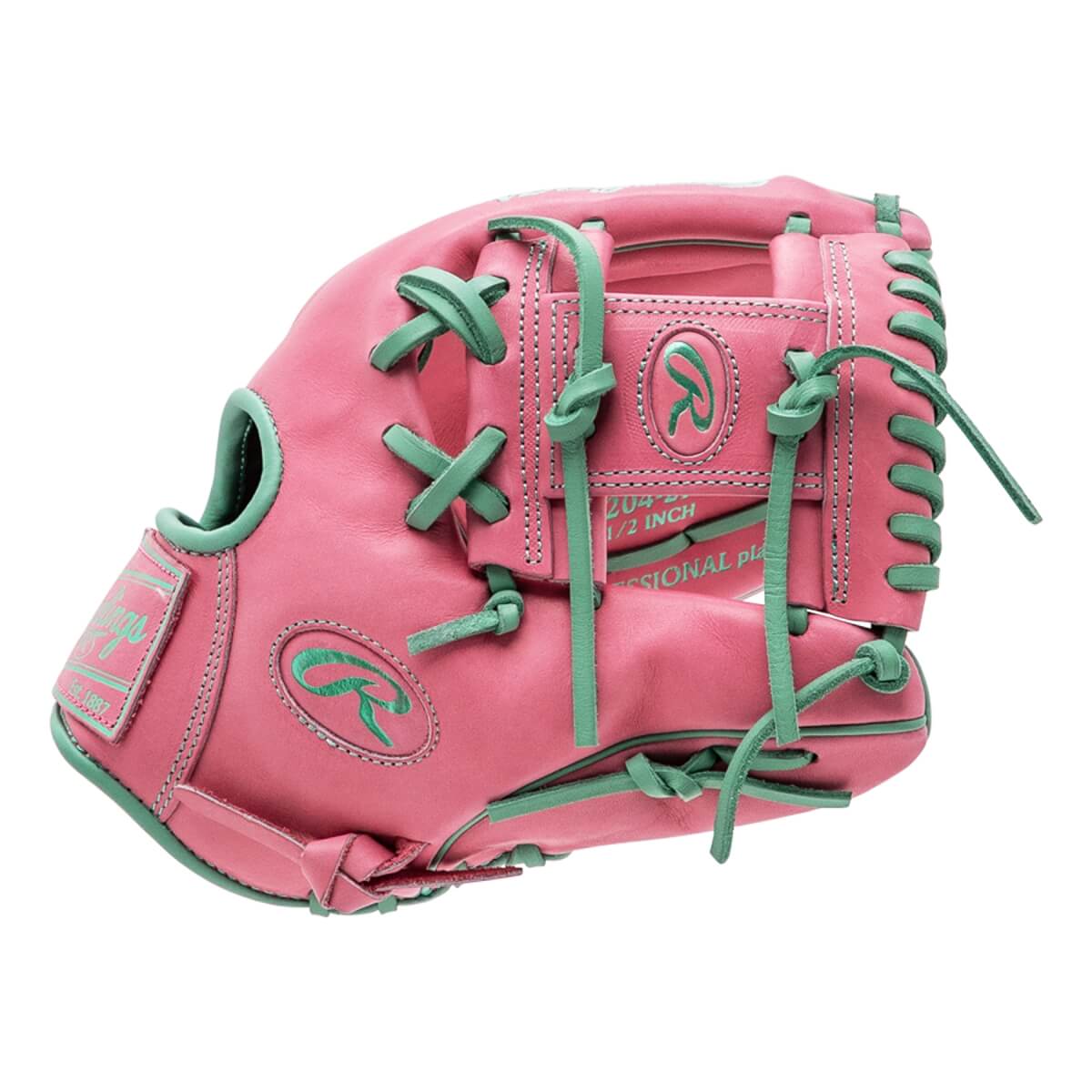 Rawlings Heart of the Hide Vibrant Series 11.5" Baseball Glove: PROR204-2PPM: Image #451039