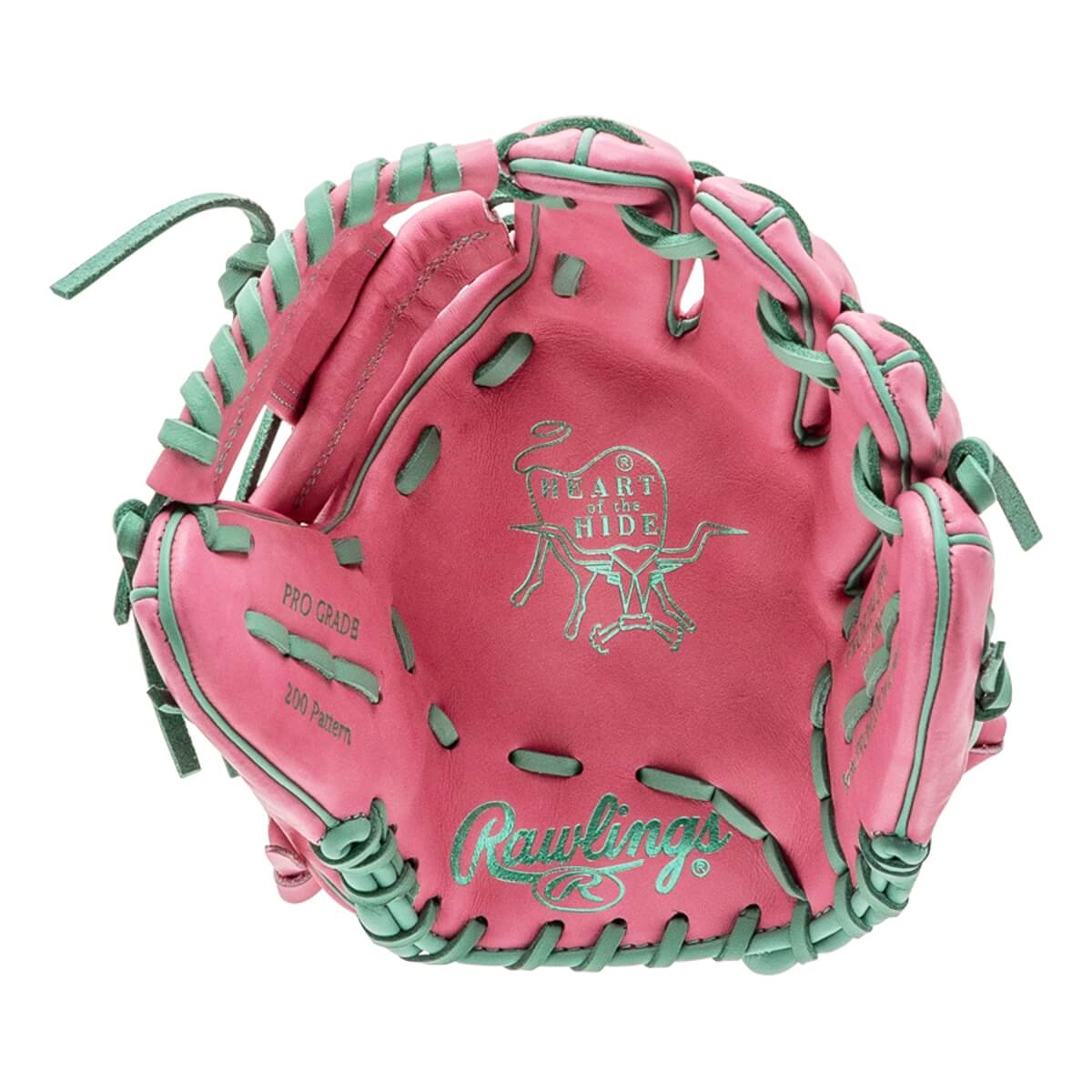 Rawlings Heart of the Hide Vibrant Series 11.5" Baseball Glove: PROR204-2PPM: Image #451041
