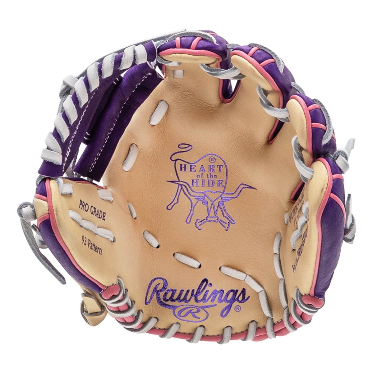 Rawlings Heart of the Hide Vibrant Series 11.5" Baseball Glove: PROR934-2CPUP: Image #451009