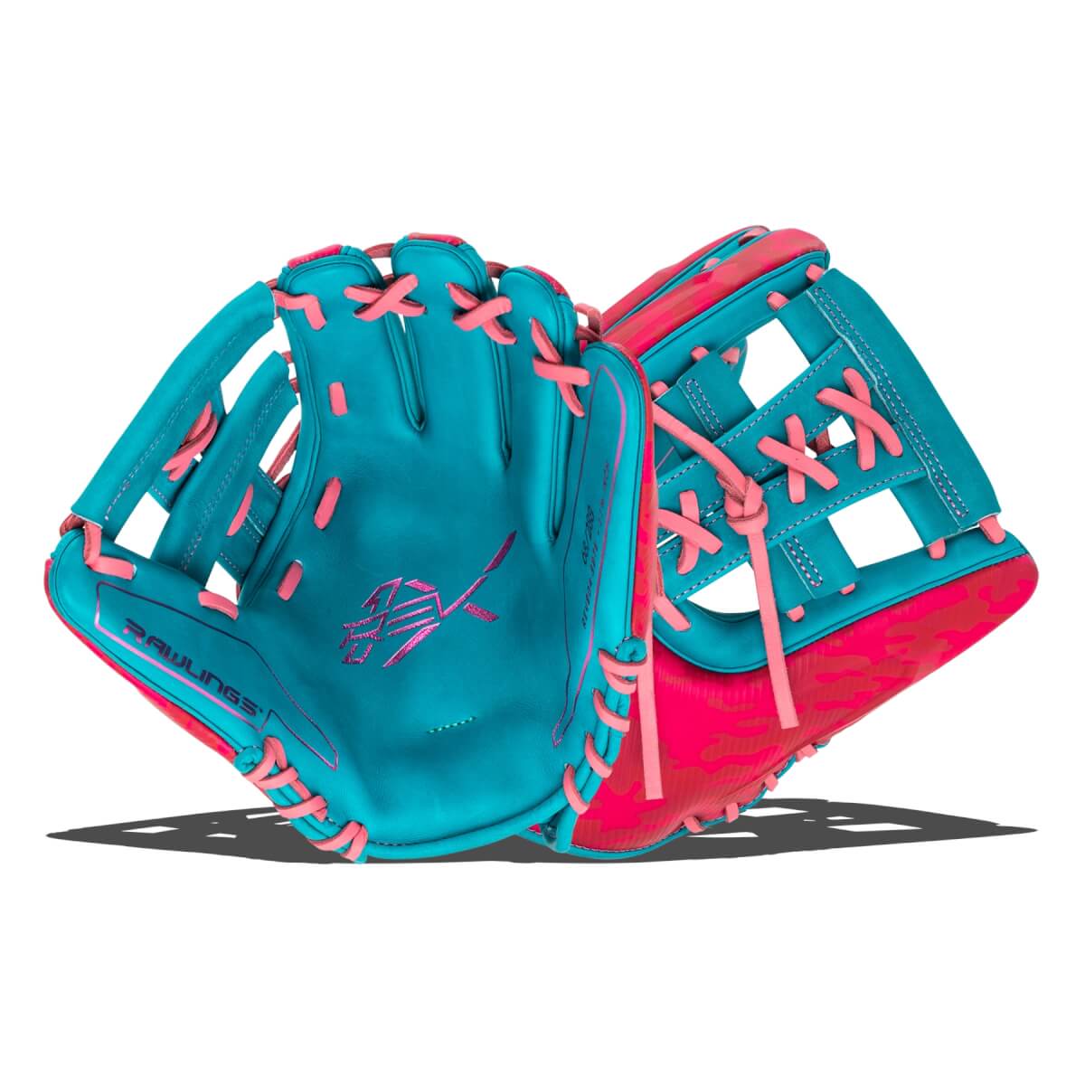 Rawlings REV1X Electric Unicorn 11.5" Baseball Glove: REV204-32TE: Image #454556