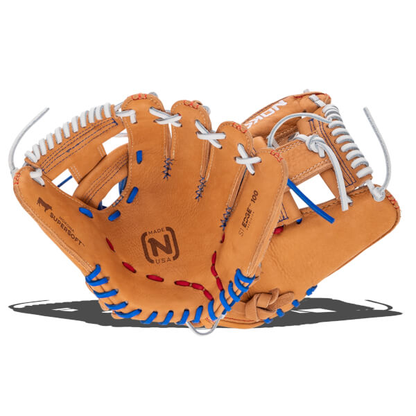 Nokona S1 All American 10.5" Youth Baseball Glove: S1EP100ITNPOP: Image #453693