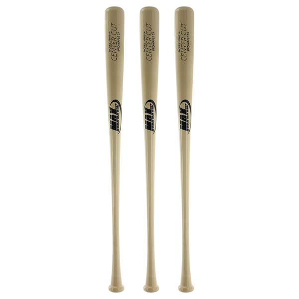 Bat Pack MaxBat Center Cut Maple Wood Baseball Bat: JBMB1N 3-Pack ...