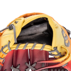 Wilson A2000 DP15 Dip Dyed Sunrise Baseball Glove: WBW100795115DD: Image #456878