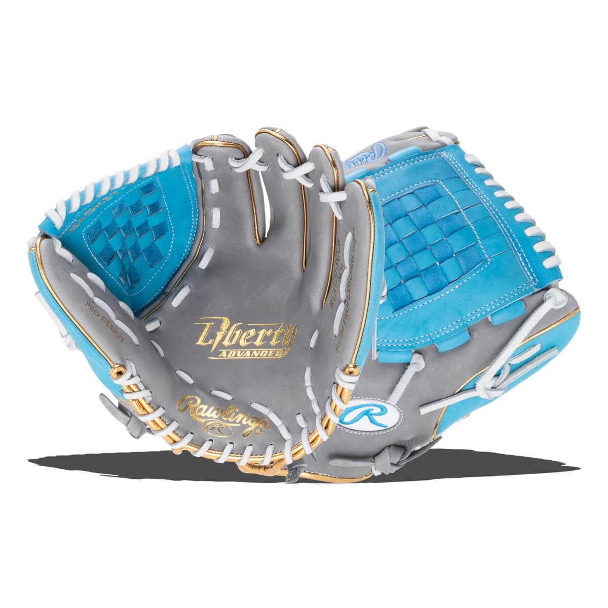 Rawlings Liberty Advanced Color Series 4.0 12" Fastpitch Softball Glove: RLA120-3GCB: Image #464965