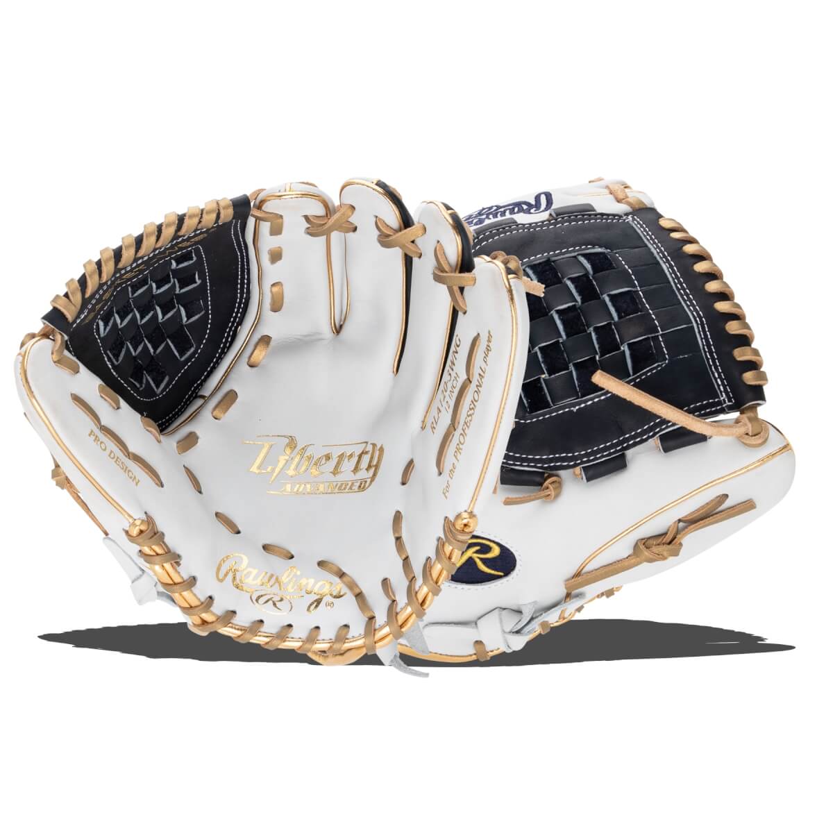 Rawlings Liberty Advanced Color Series 4.0 12" Fastpitch Softball Glove: RLA120-3WNG: Image #464675