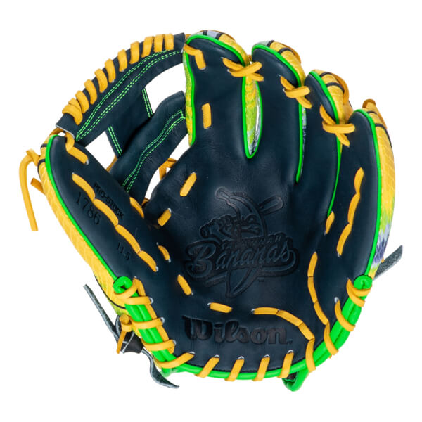 Wilson A2000 Super SnakeSkin 1786 Bananas Tie Dye Baseball Glove:  WBW102222115