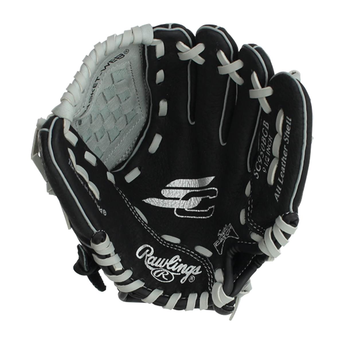 Rawlings Sure Catch 9.5" Youth Baseball Glove: SC950BGB: Image #378570