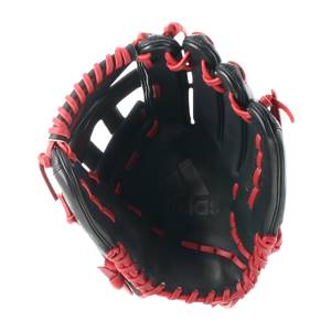 Adidas EQT 12.75" Baseball Glove: EQT1275H Black / Red: Image #313330