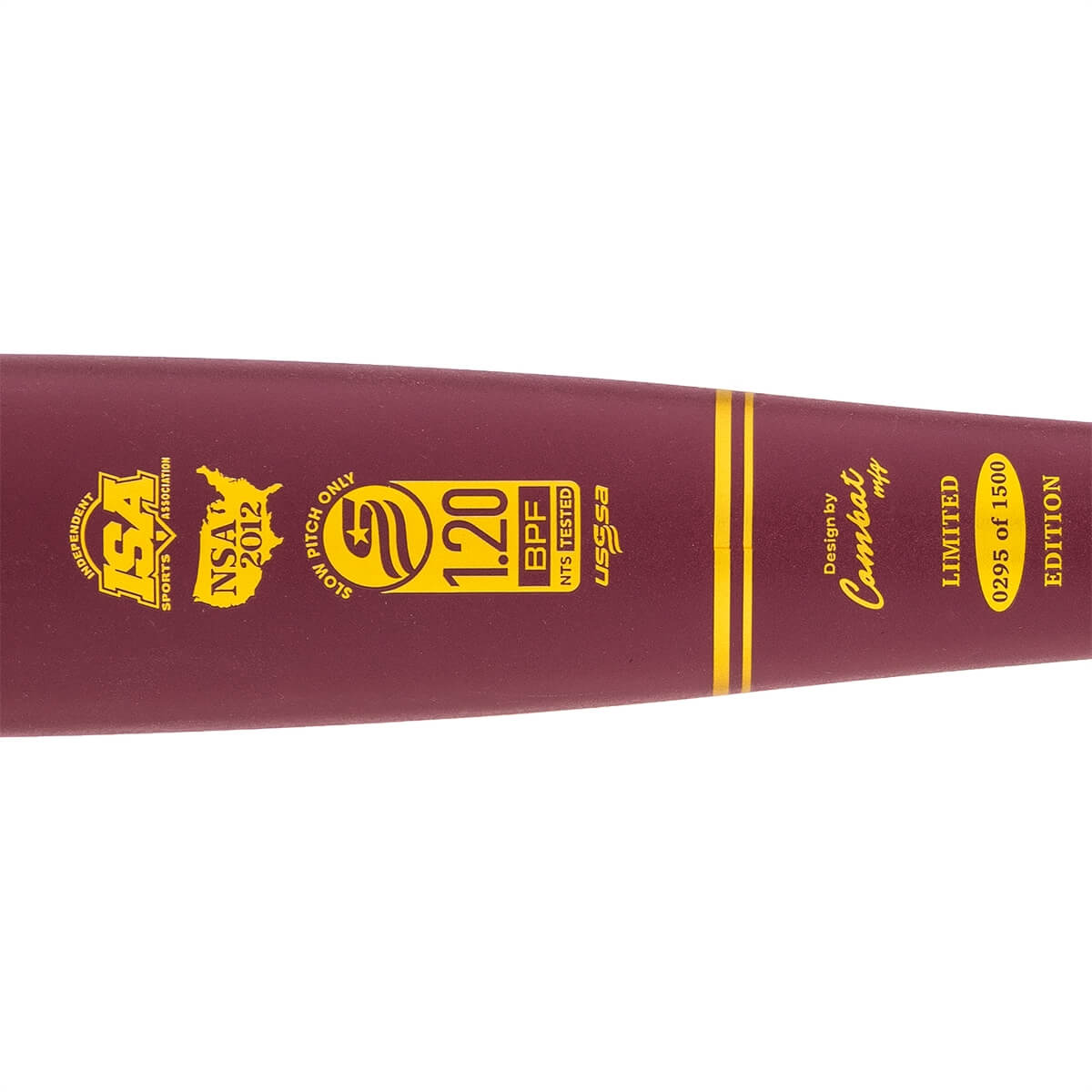 Batte Softball Combat Spec-CR1 Country Club - 34/28 - USSSA - Neuve