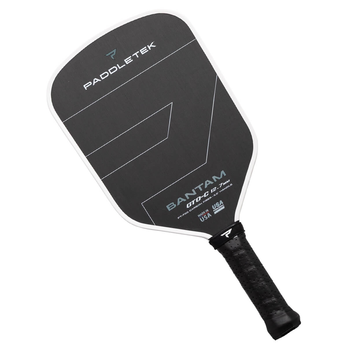 Paddletek Bantam GTO-C 12.7mm Carbon Fiber Pickleball Paddle: Image #459725
