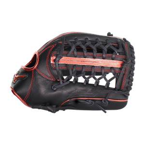 Mizuno 12.75'' MVP Prime Baseball Glove: GMVP1275PSE8 Black/Red: Image #389301