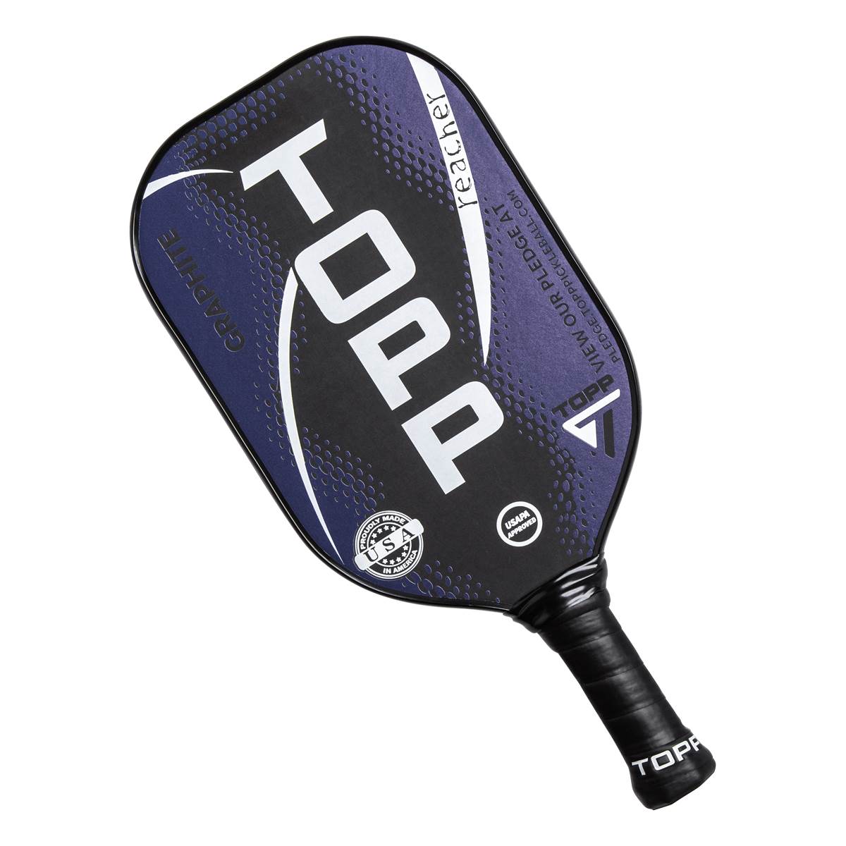 TOPP Reacher Middleweight Graphite Pickleball Paddle: Image #400798