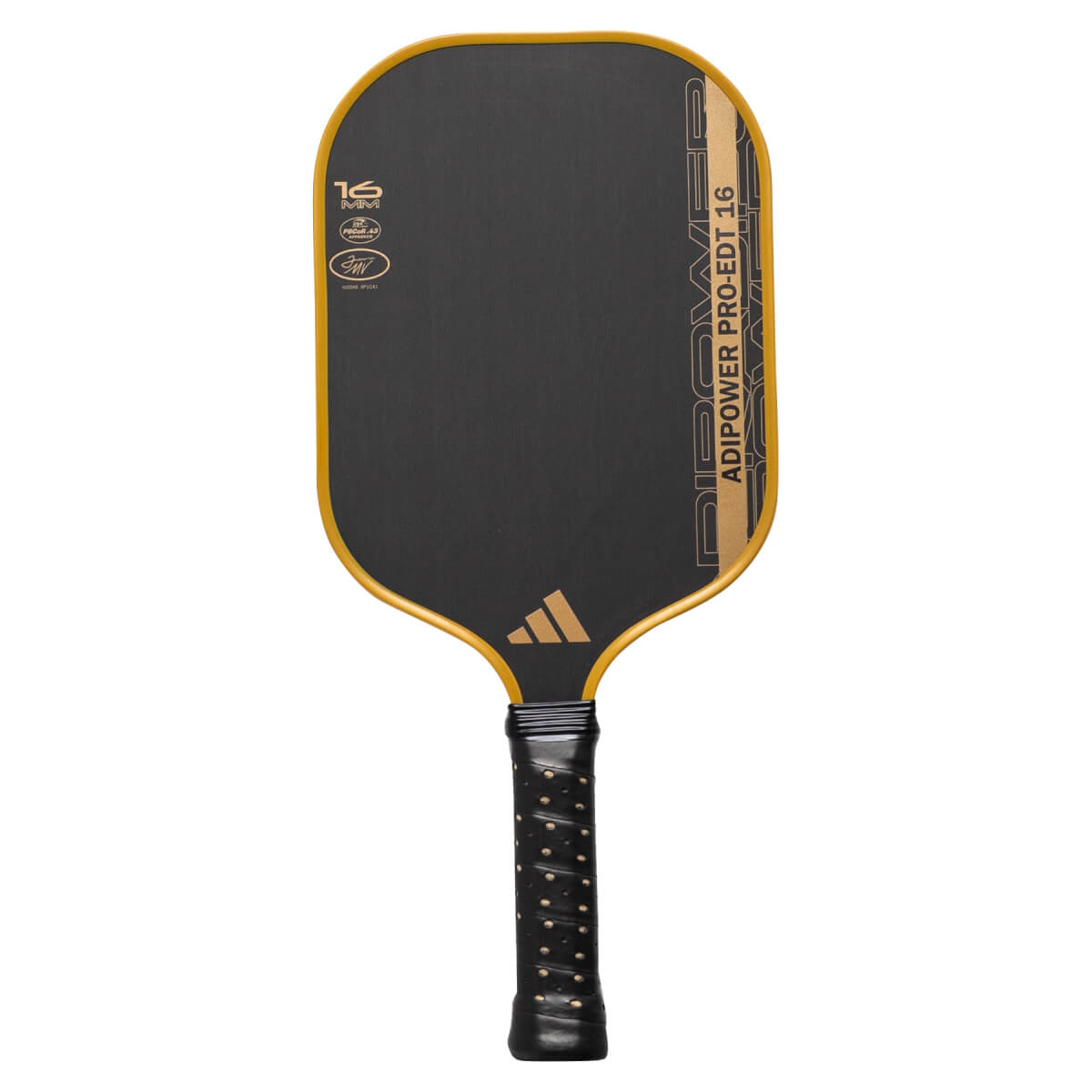adidas ADIPOWER PRO-EDT ATTK 16 Carbon Fiber Pickleball Paddle: Image #463325