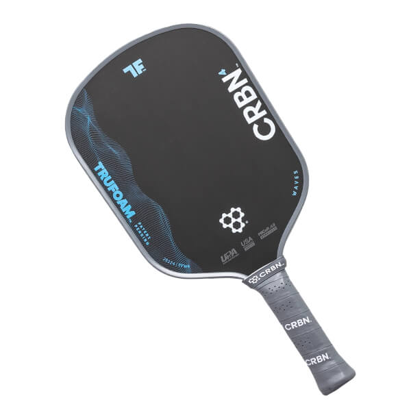 CRBN⁴ TruFoam Waves Carbon Fiber Pickleball Paddle: Image #462452