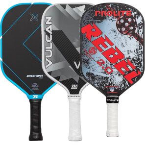 A selection of popular paddles available in our Pick Your Pack 3-Pack Dink.